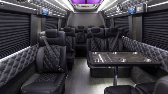 las cruces 15 passenger sprinter van interior