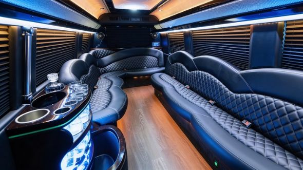 las cruces sprinter limousine interior