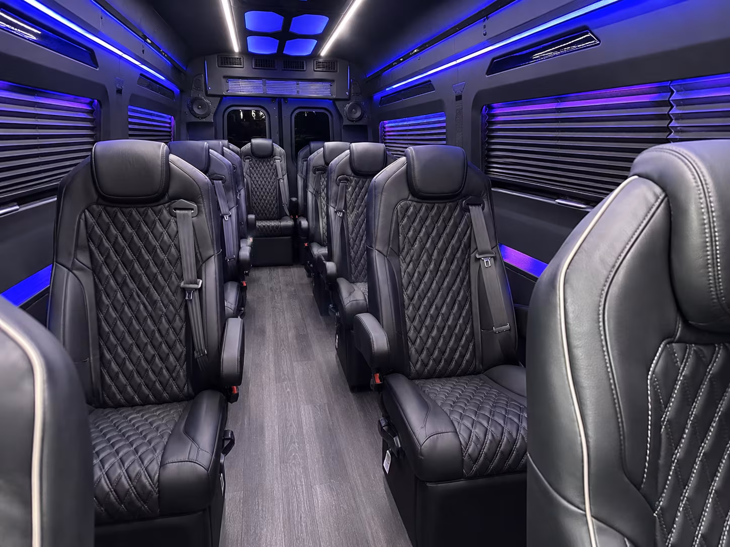 las cruces 10 passenger sprinter van inside
