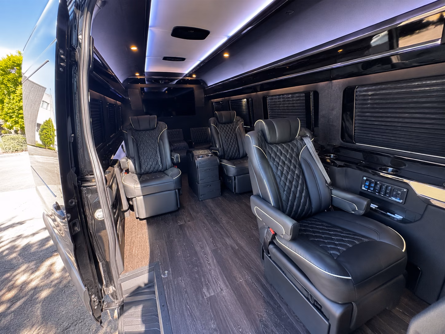 las cruces 12 passenger sprinter van inside