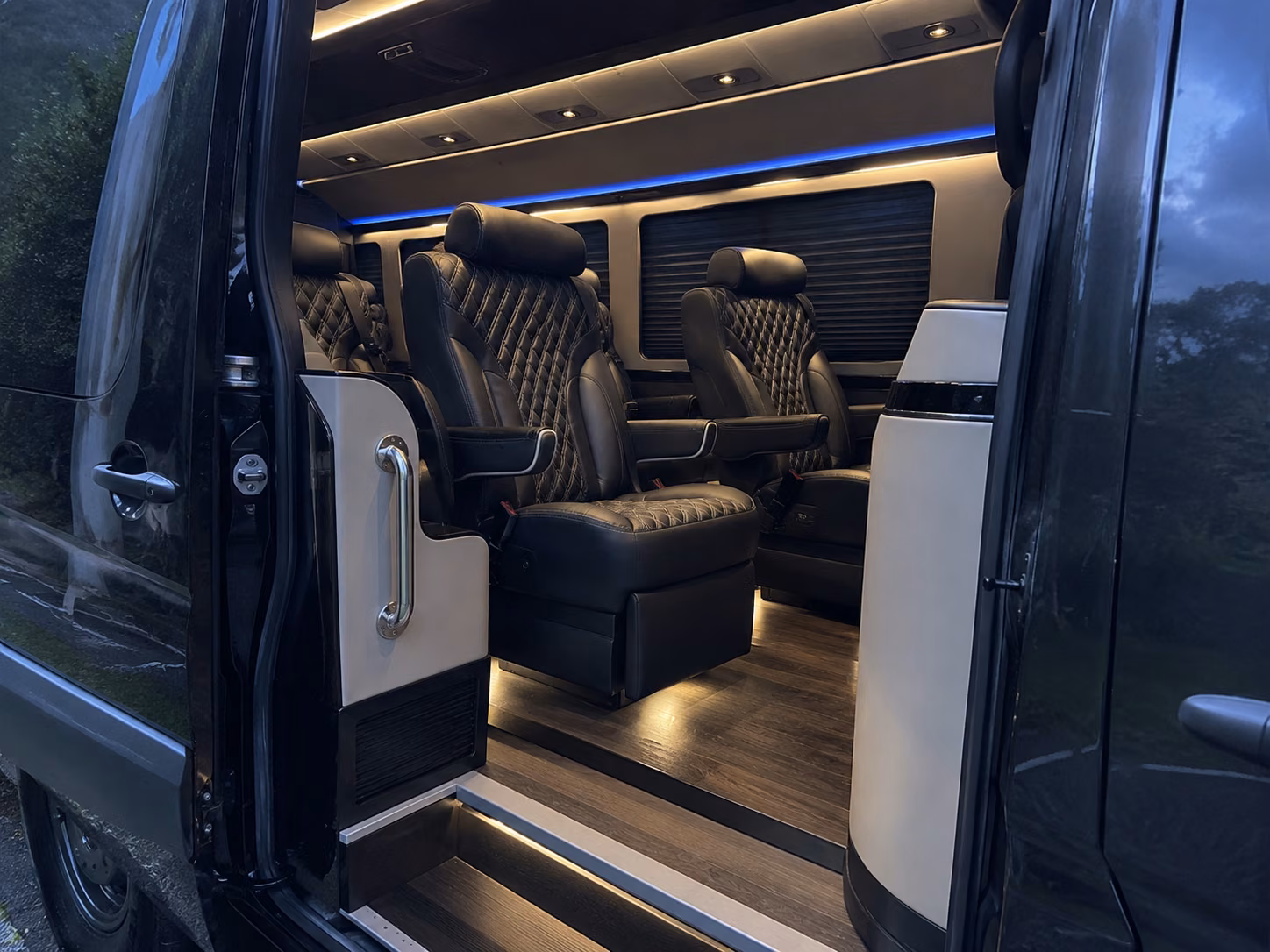 las cruces 12 passenger sprinter van interior