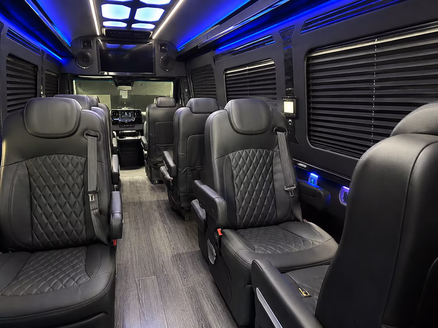 las cruces 15 passenger sprinter van inside