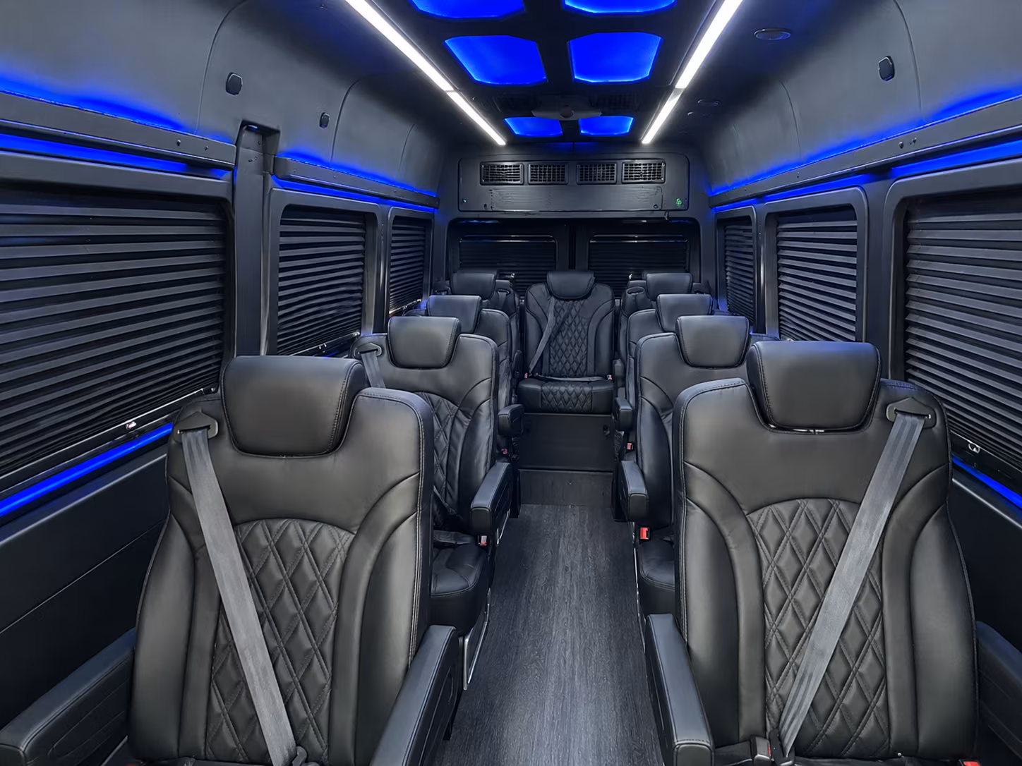las cruces 15 passenger sprinter van interior
