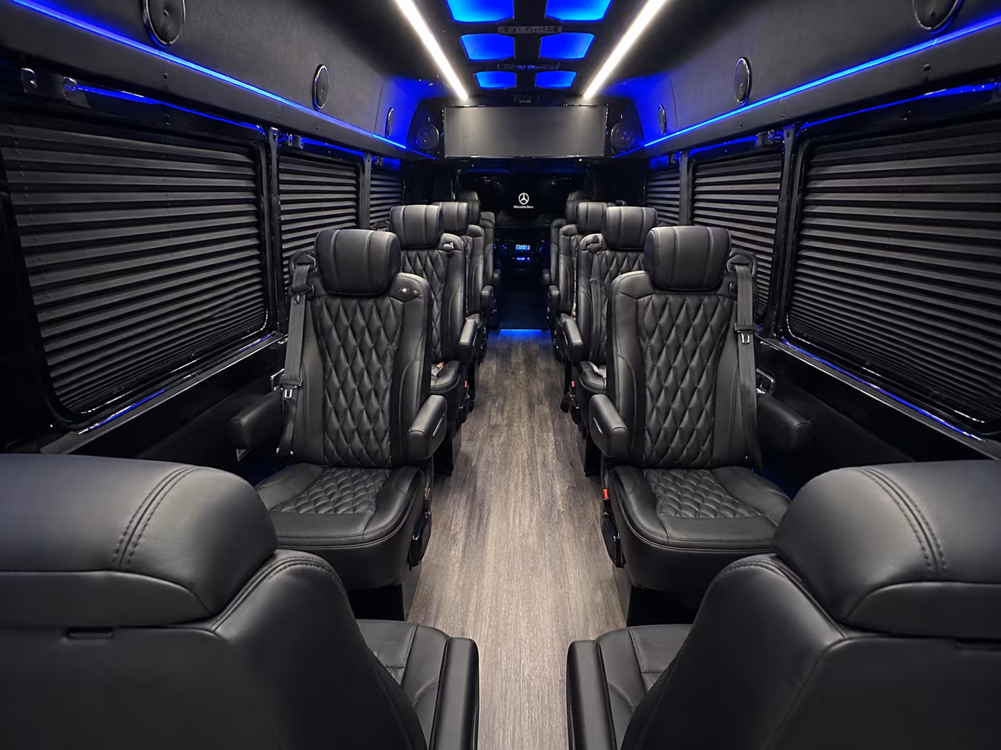 las cruces 20 passenger sprinter van interior