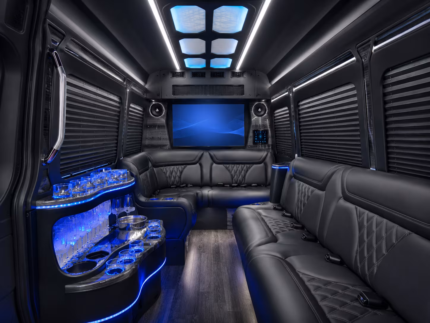 las cruces sprinter limousine inside