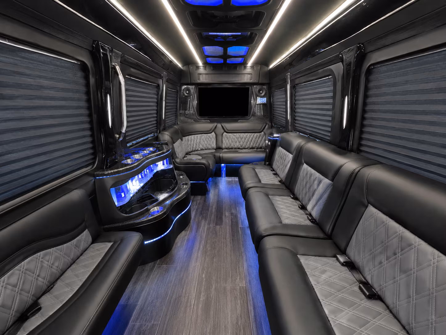 las cruces sprinter limousine interior